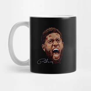 Paul George Los Angeles C Scream Mug